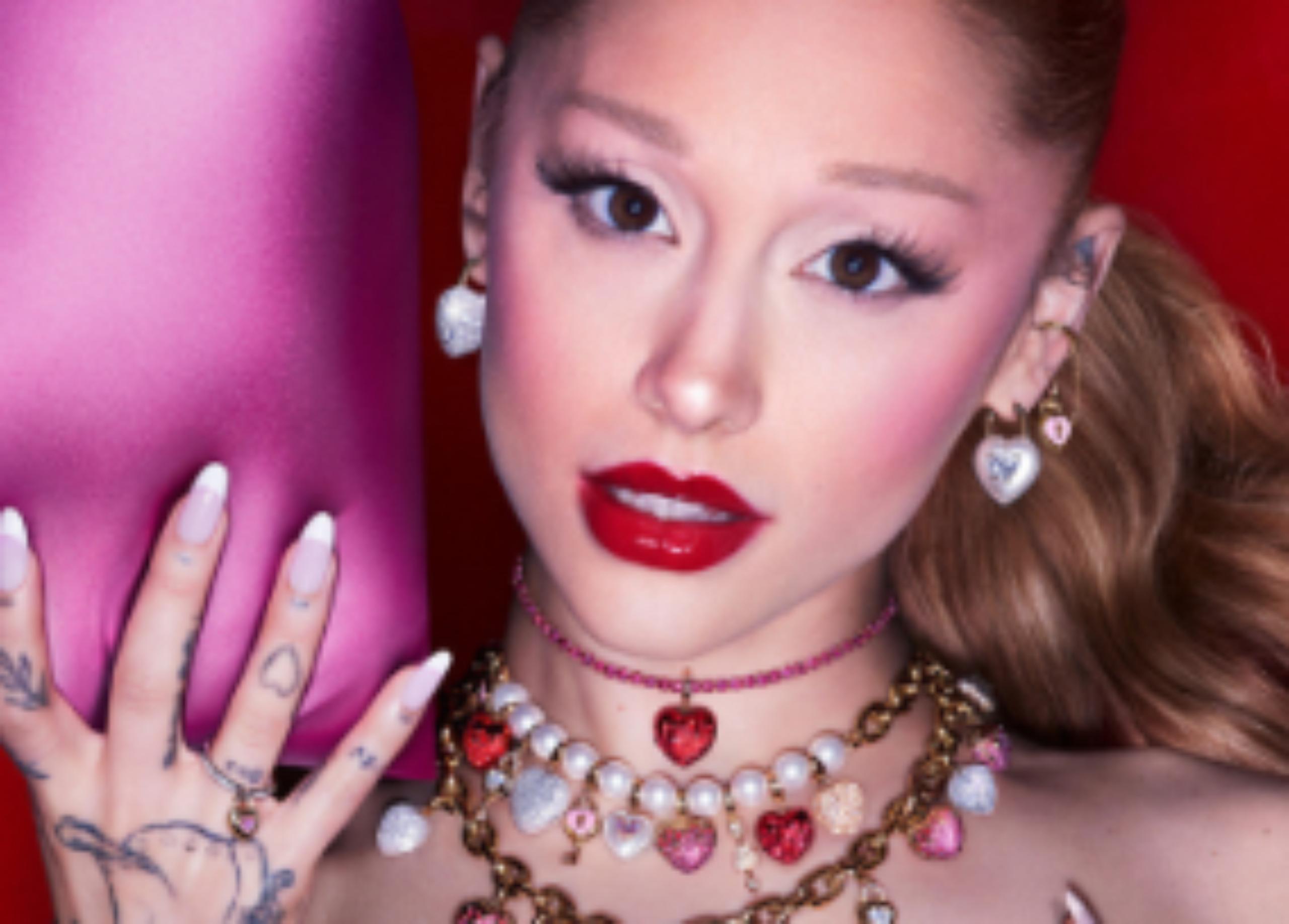 Swarovski’s New Valentine’s Day Collection With Ariana Grande Features Maximalist Charms Your Date-Night Look Needs