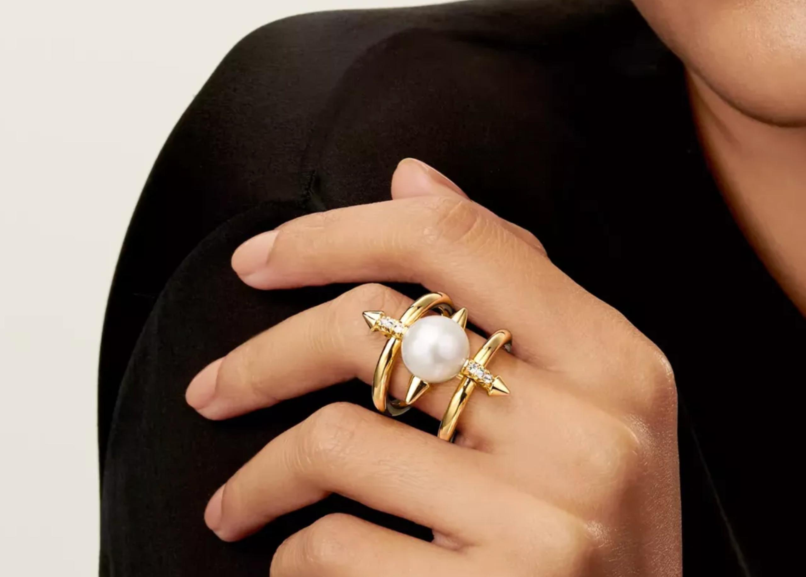 Take our pearls of wisdom with these rings for February
