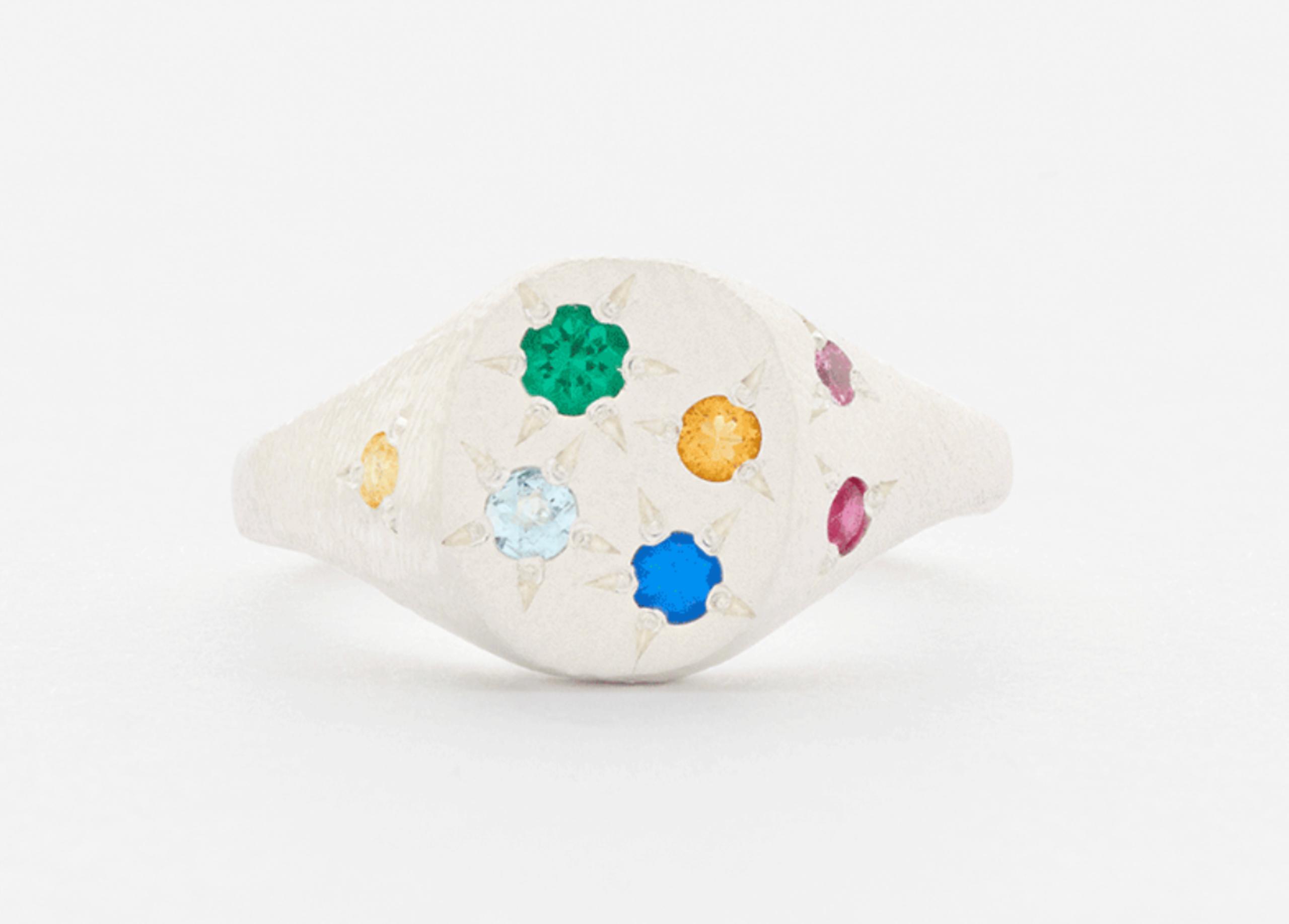 Seb Brown rethinks the signet ring at Dover Street Market Paris