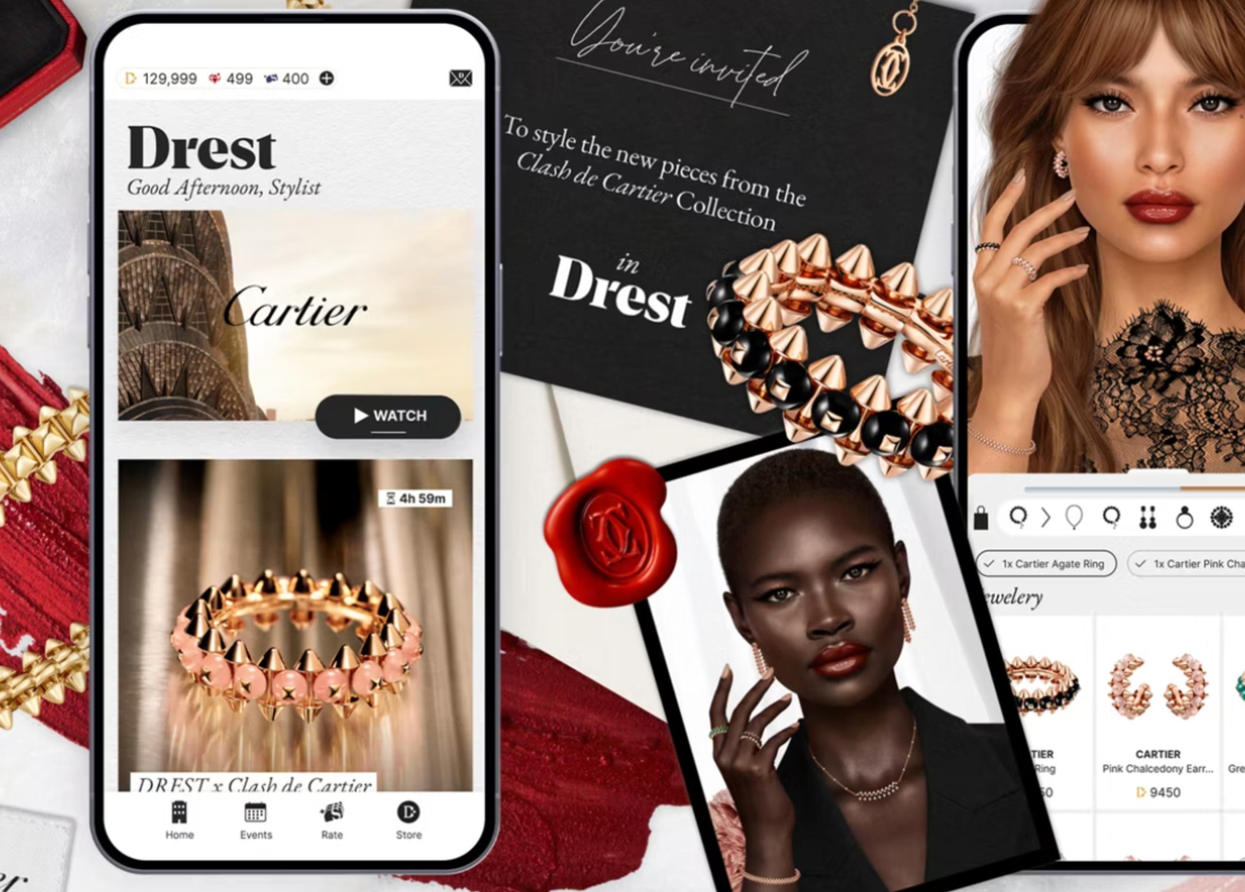 When Jewellery Meets Gaming: Cartier Enters the World of Drest