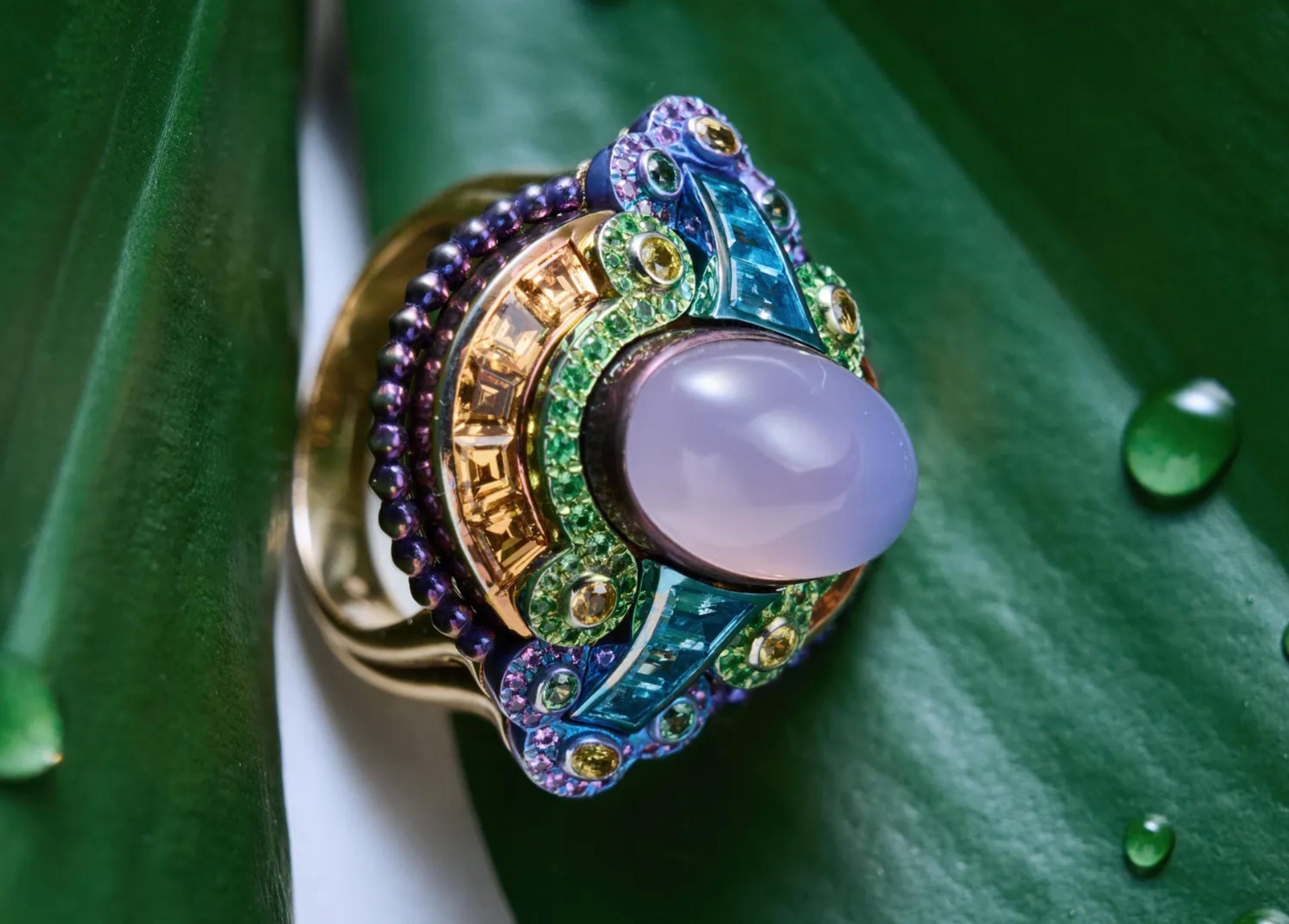 Chopard’s High Jewellery Ring Brings a Bold Rainbow of Colour