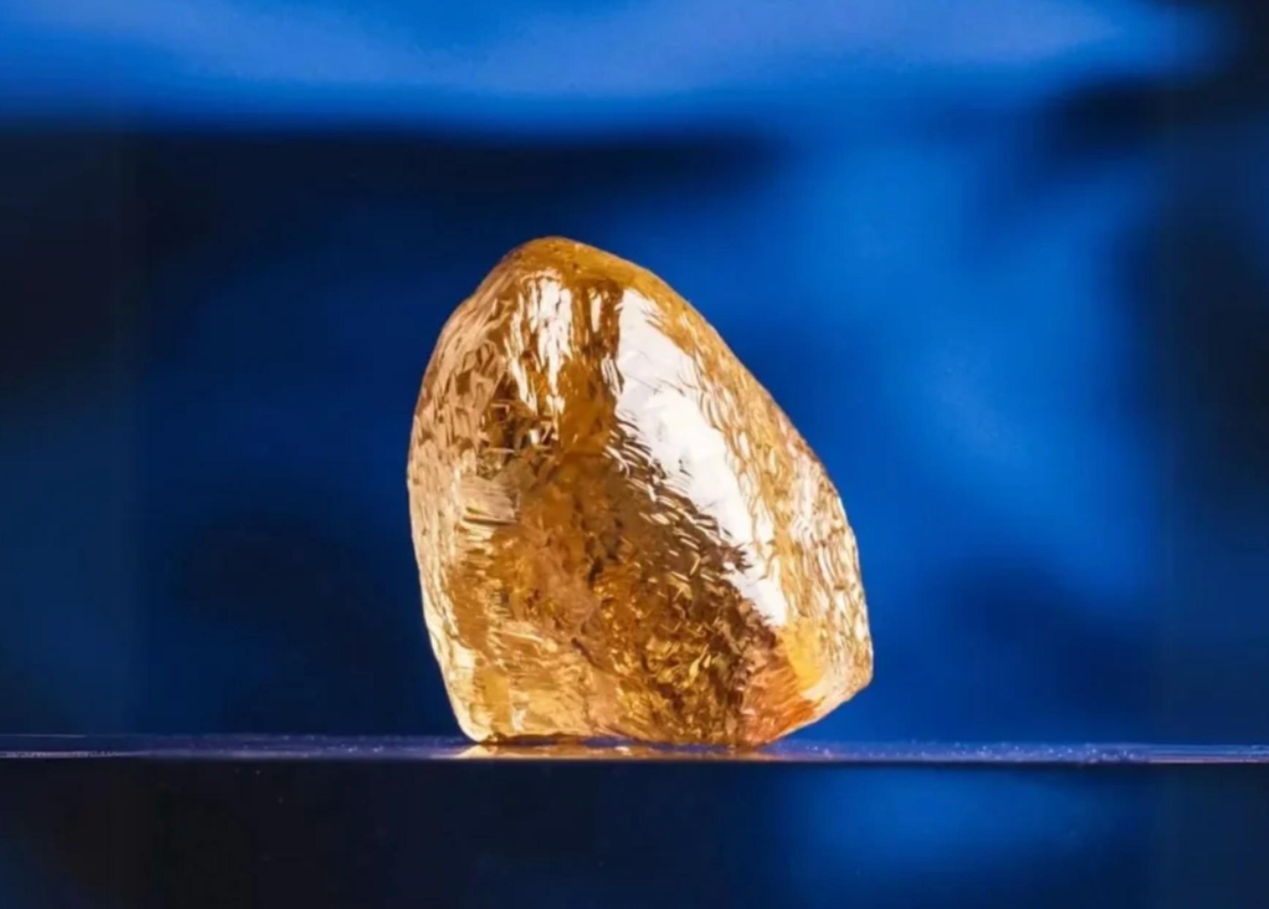 Rio Tinto Discovers Rare 158-Carat Yellow Diamond at Diavik