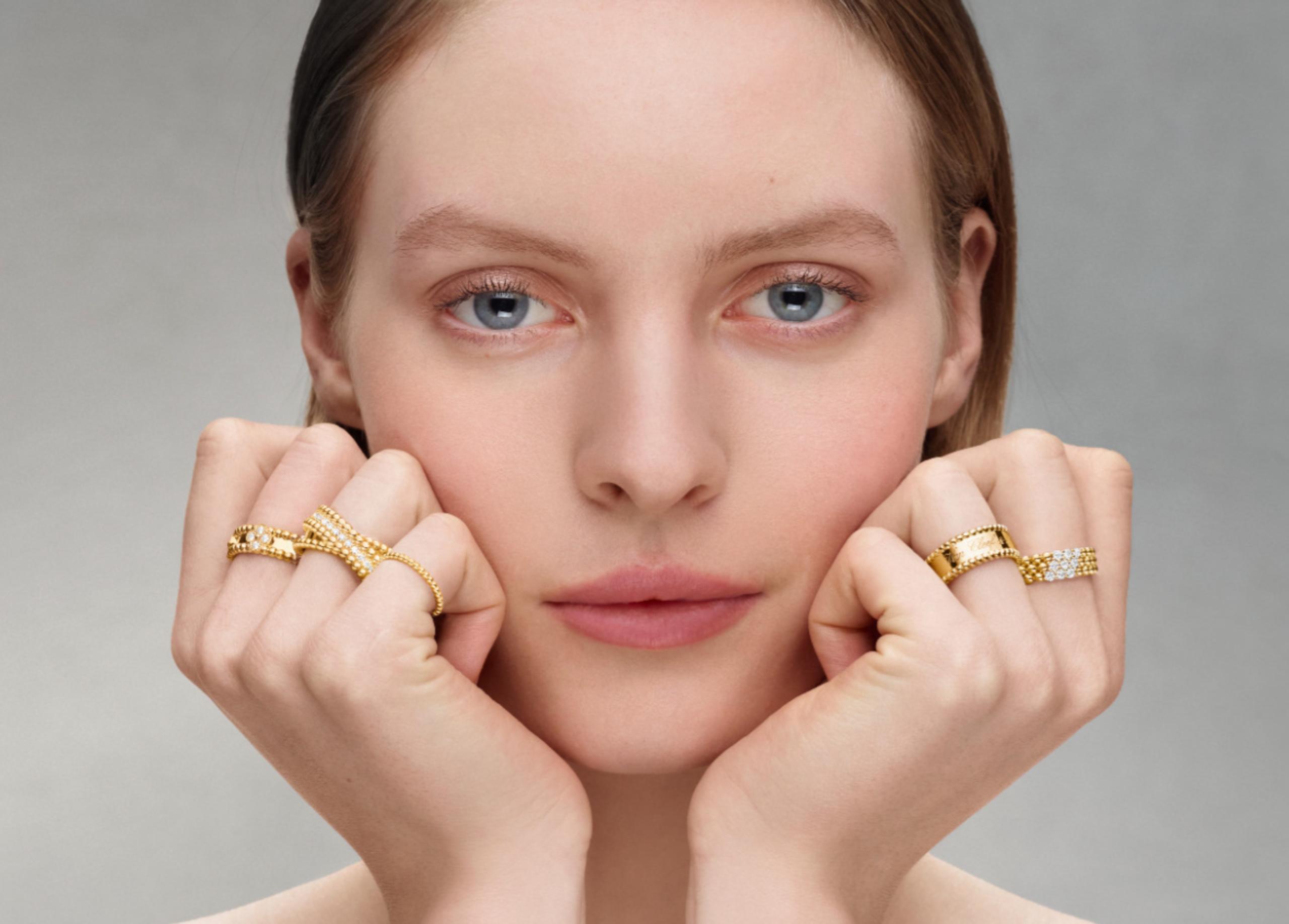 Van Cleef & Arpels Expands Perlée Collection with New Rings
