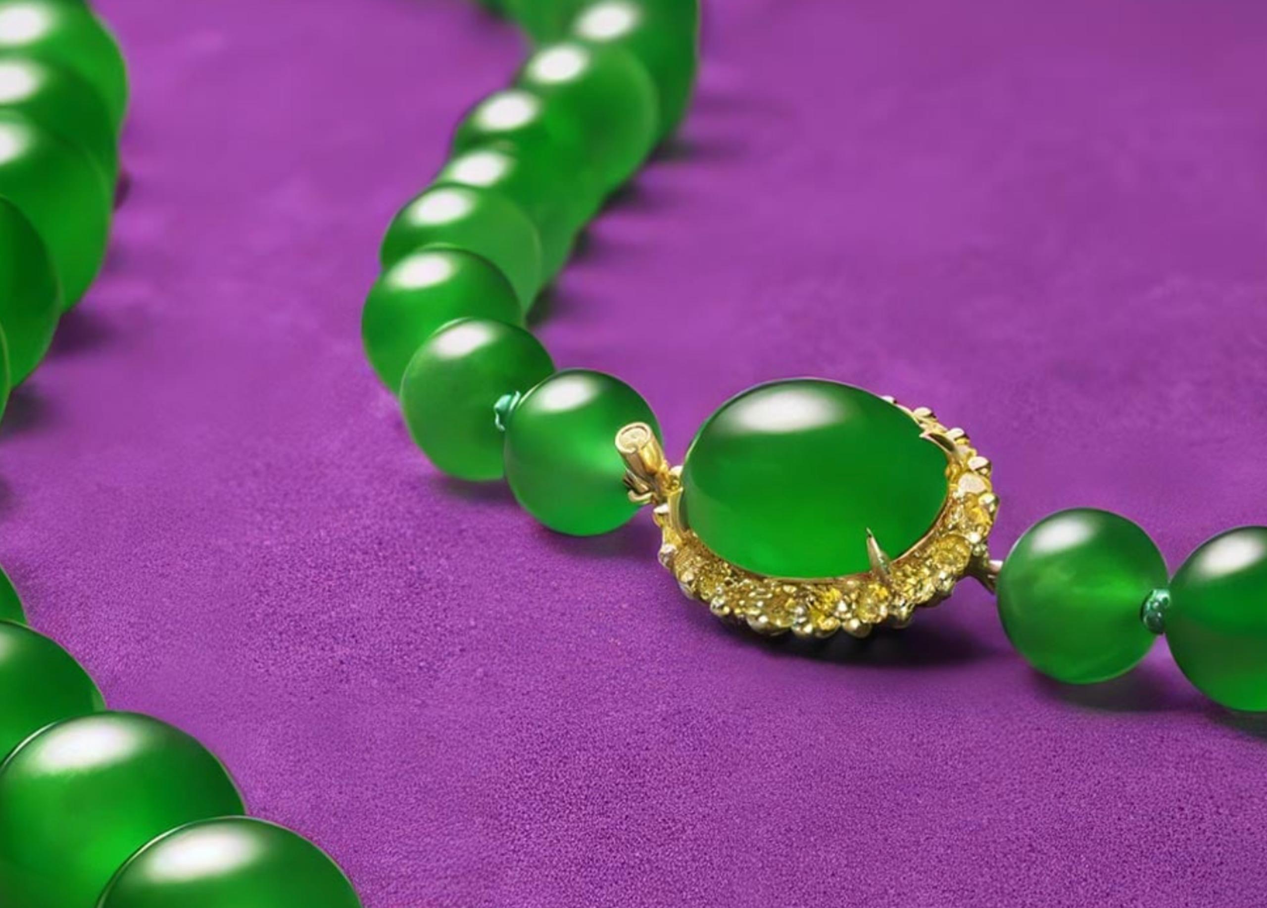 Rare Jadeite Necklace Heads to Christie’s Hong Kong Sale