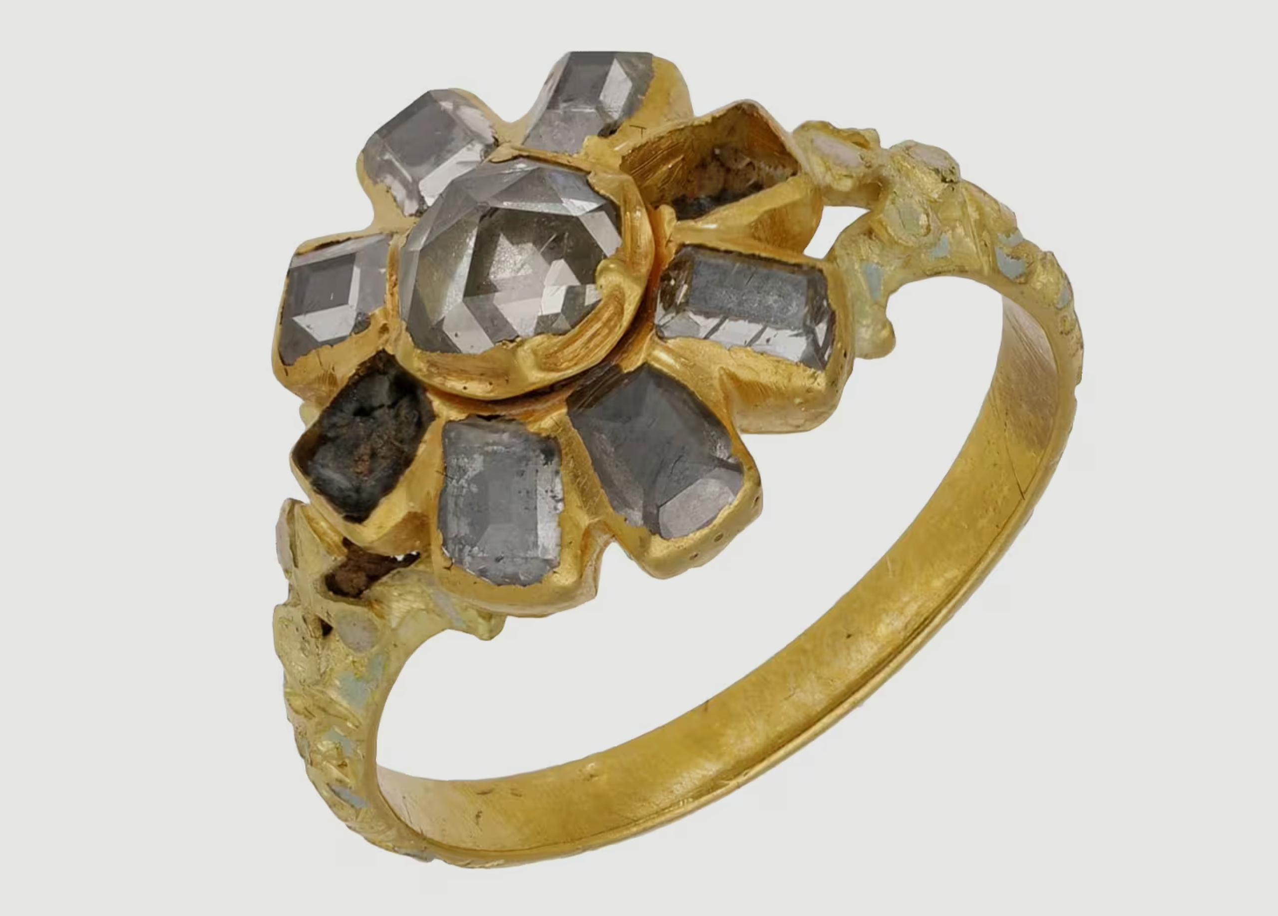 Rare ‘Hogback’ Diamond Ring Sells for More Than £17,000 at Auction