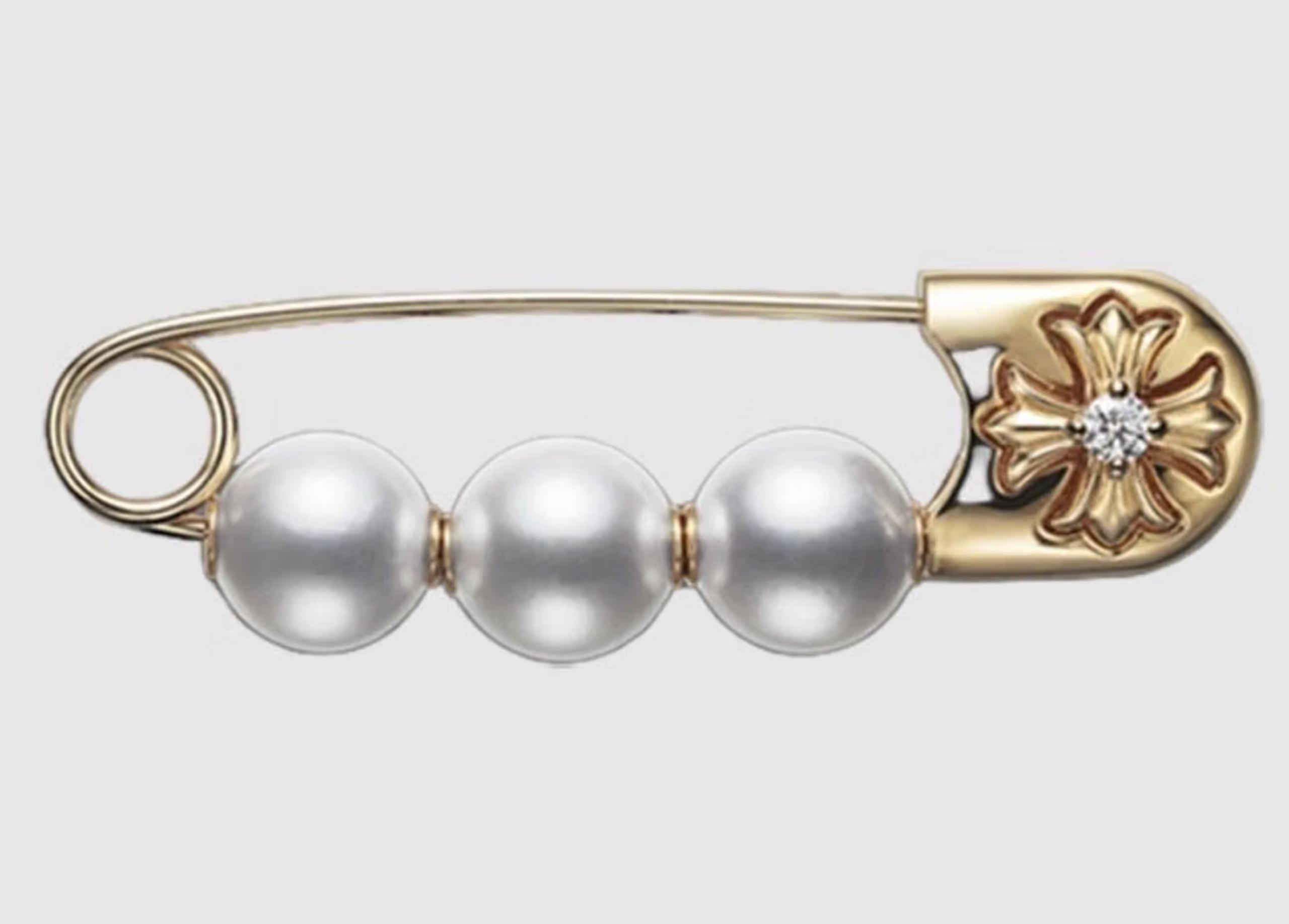 Chrome Hearts and Mikimoto Reunite for Second Pearl Jewellery Collection