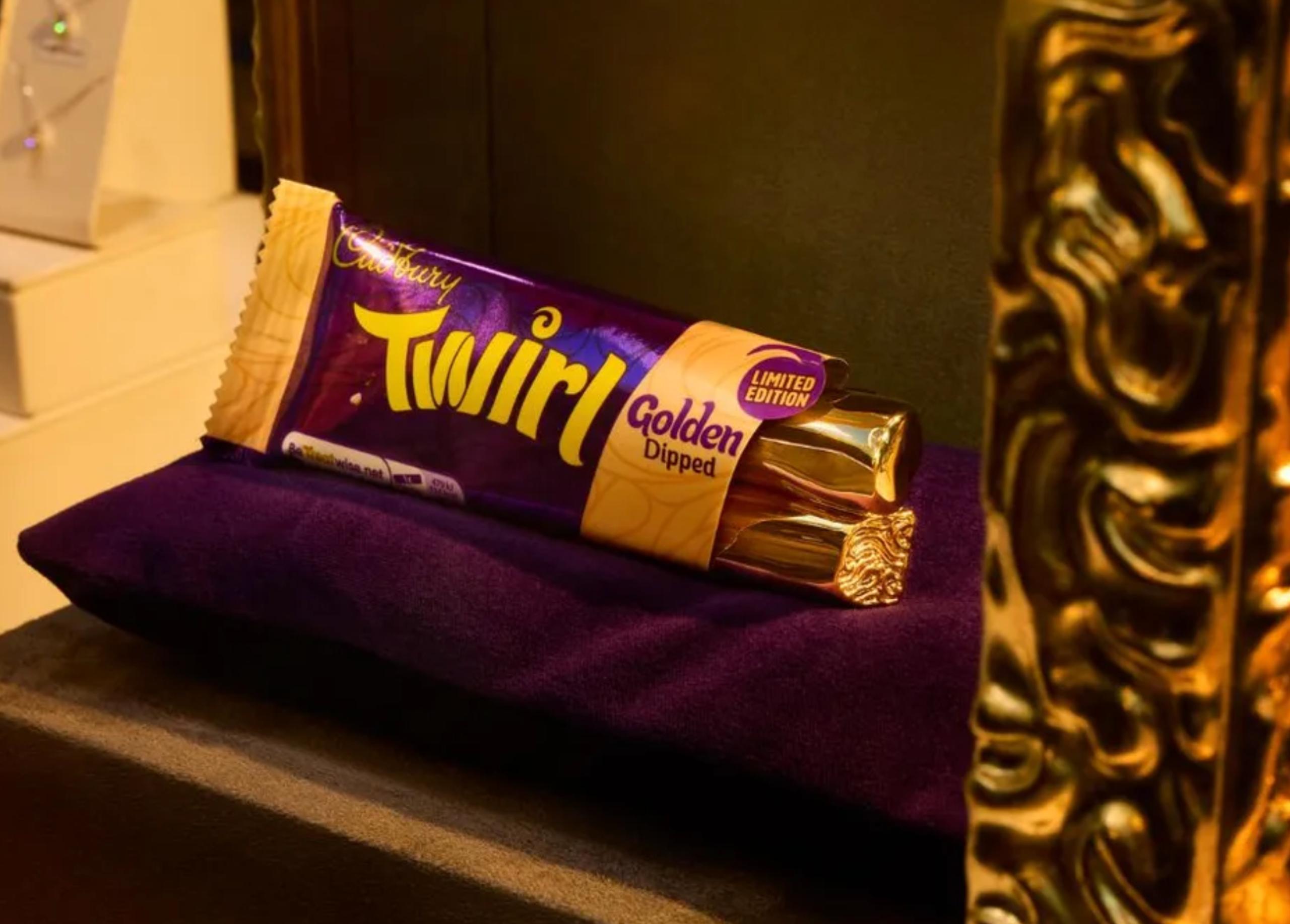 Cadbury Twirl Turns Hatton Garden Into ‘Hatton Golden’