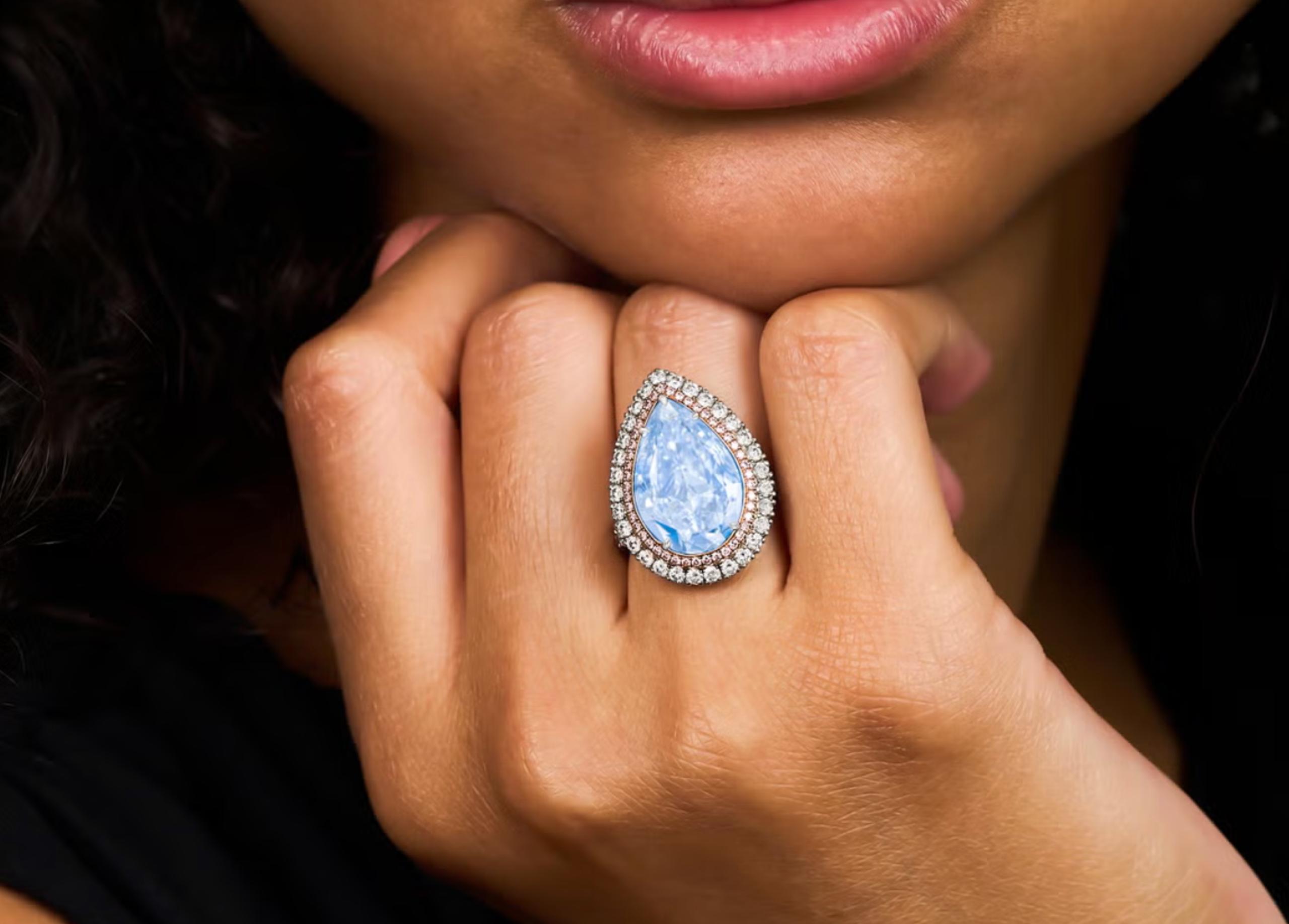 Rare 8-Carat Blue Diamond Could Fetch £2 Million in London