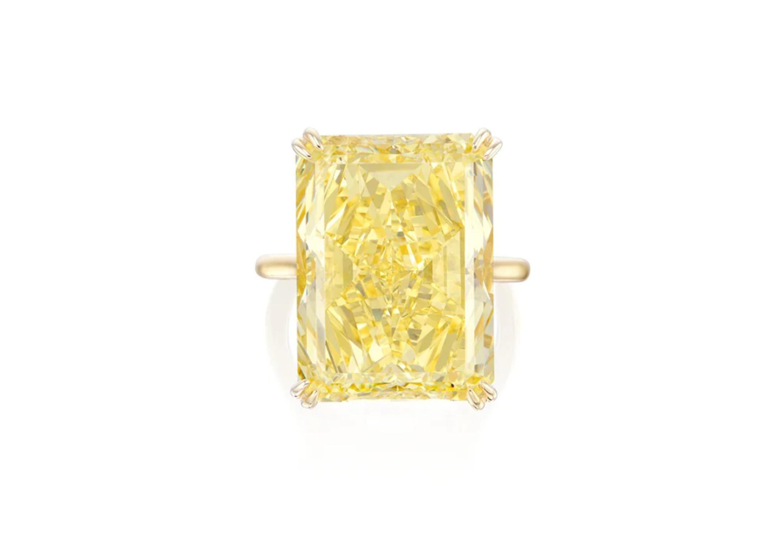 Fancy Yellow Diamond Takes Top Spot at Phillips Hong Kong Sale