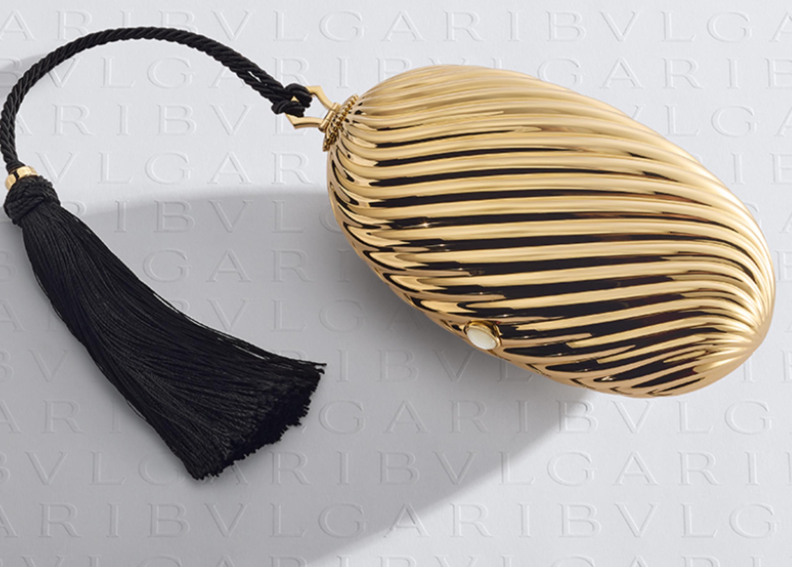 Bvlgari Revives the Melone Clutch as a Wearable Jewel