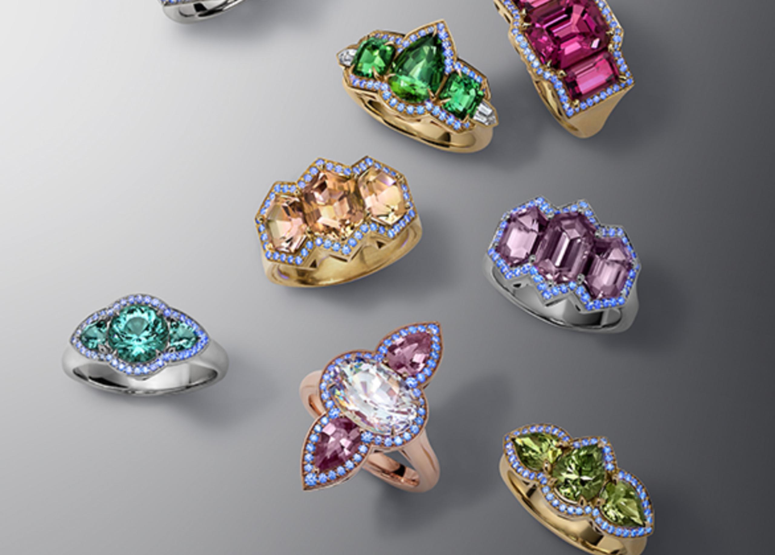 GemologyGeek Turns Gemstone Fluorescence Into Fine Jewellery