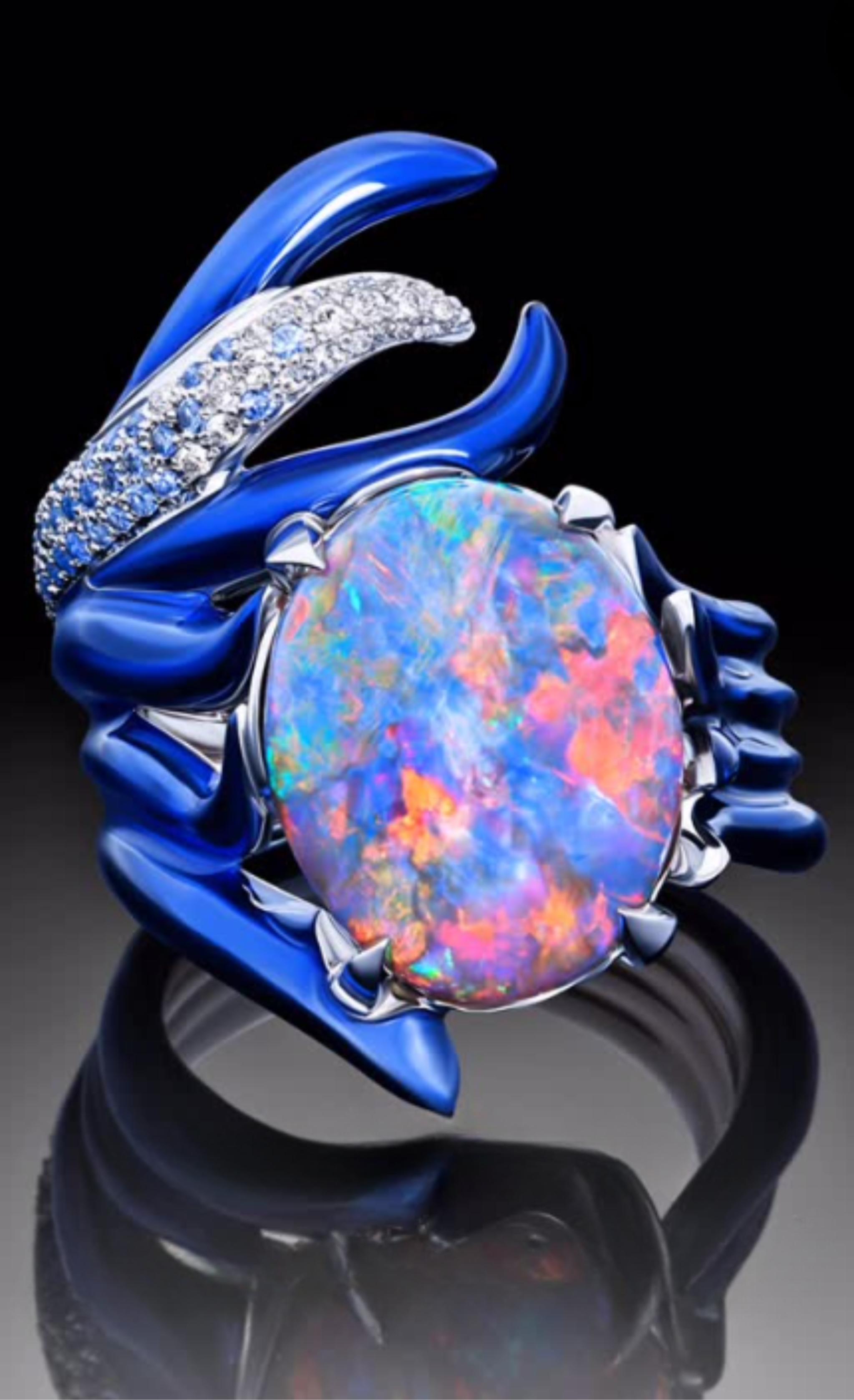 Designer Spotlight: Opal Wild’s Sculptural World of Lightning Ridge Opals