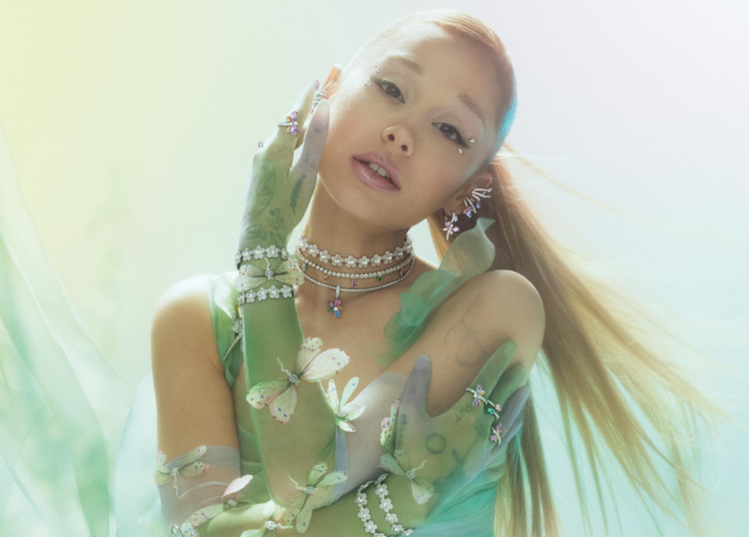 Ariana Grande’s Second Swarovski Collection Turns to Nature, Colour and Crystal Fantasy