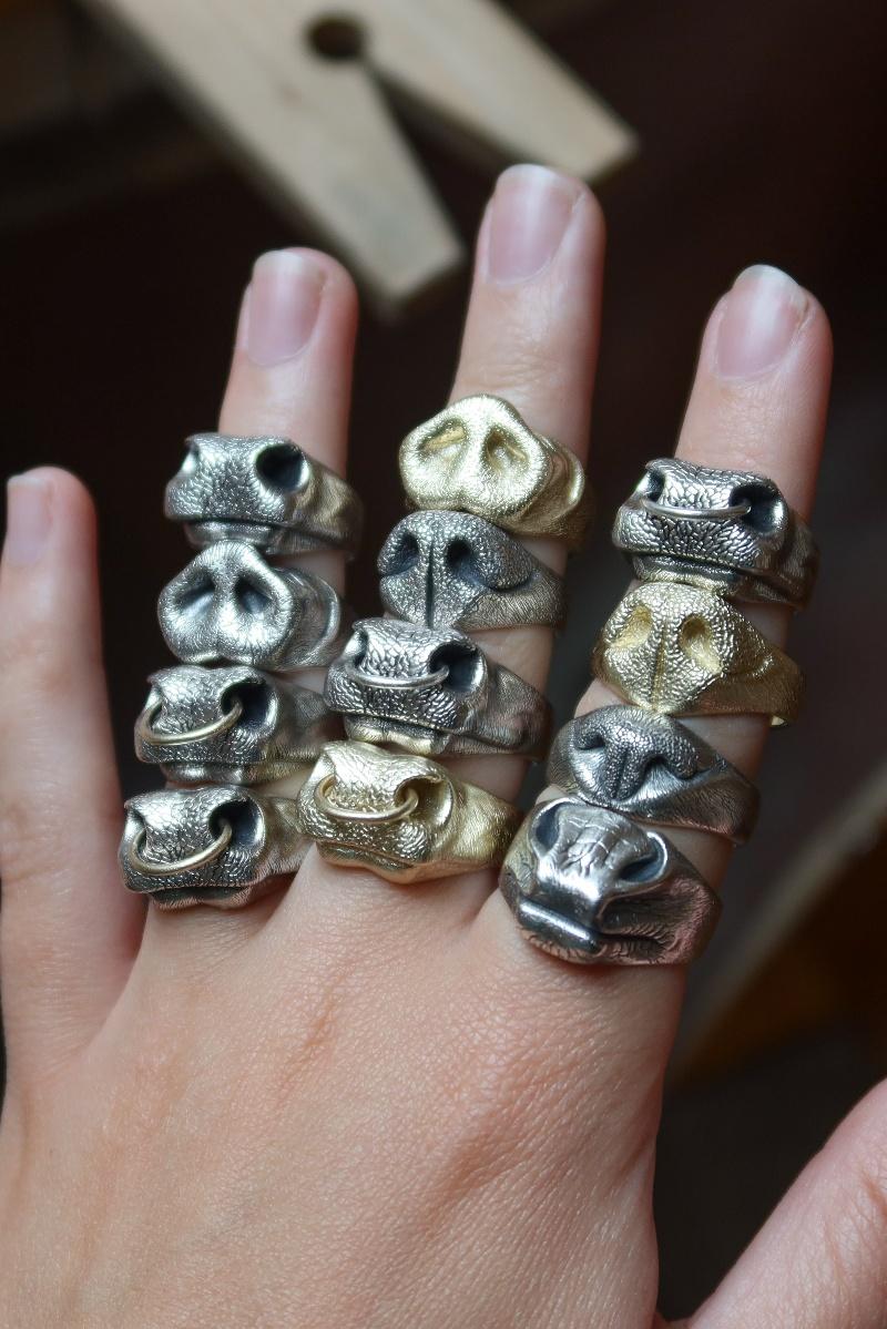 Kathryn Reid’s Nose Rings Turn Farmyard Memories Into Wearable Sculpture