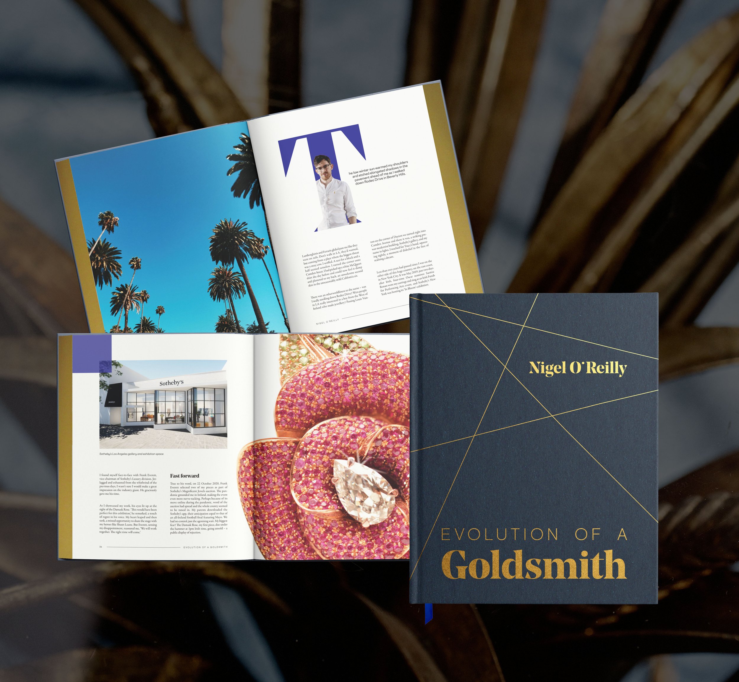 Evolution of a Goldsmith book