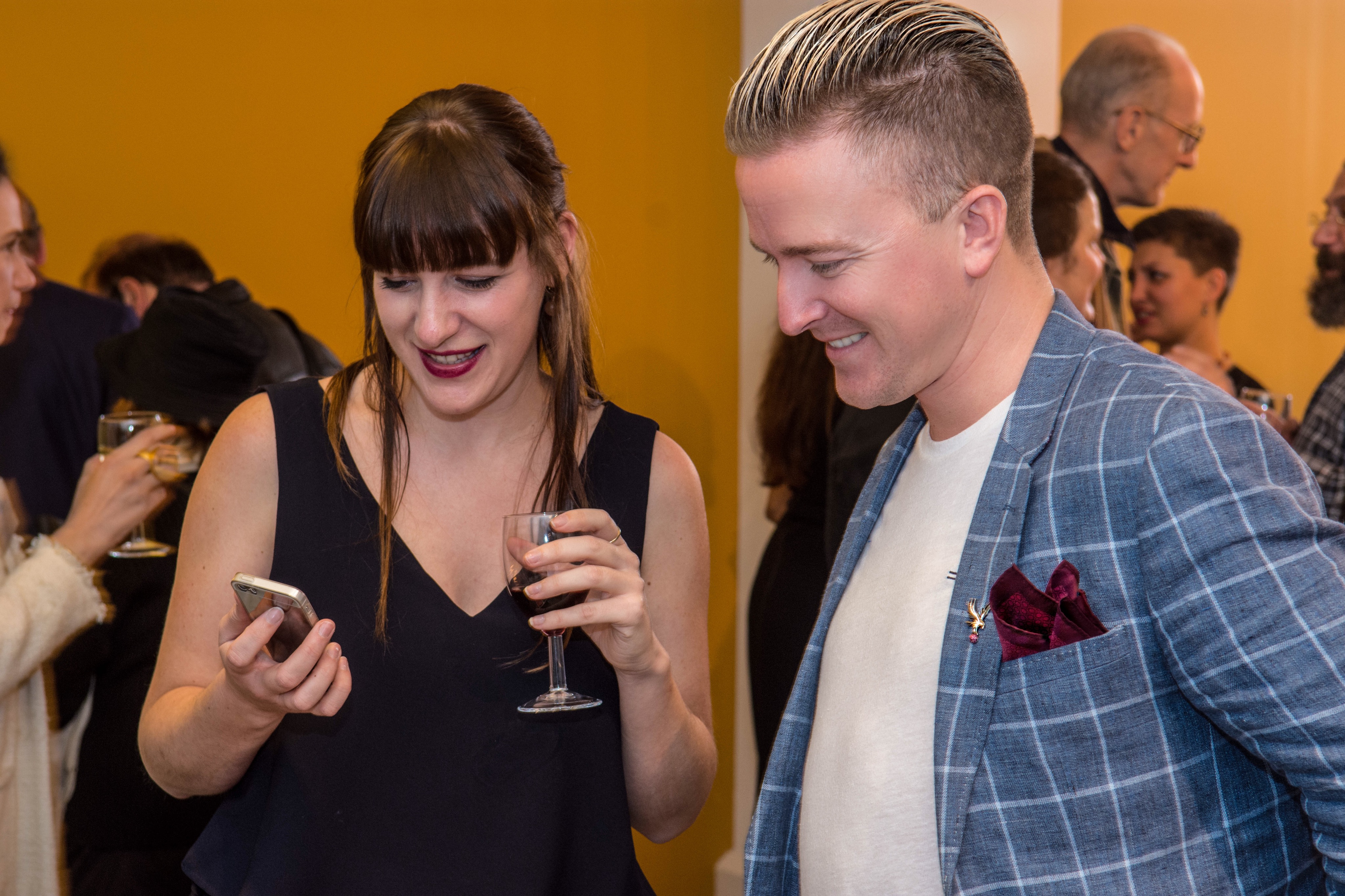 Sofie Boons with The Jewels Club Founder Andrew Martyniuk
