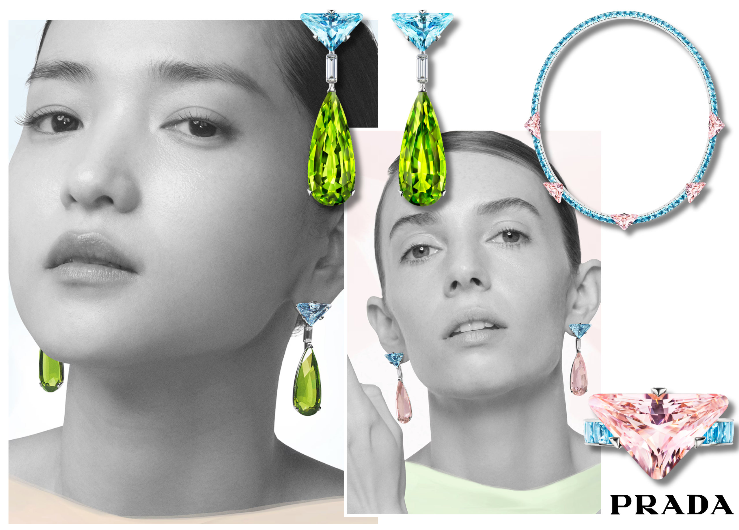 Prada’s Couleur Vivante collection - images courtesy of Prada