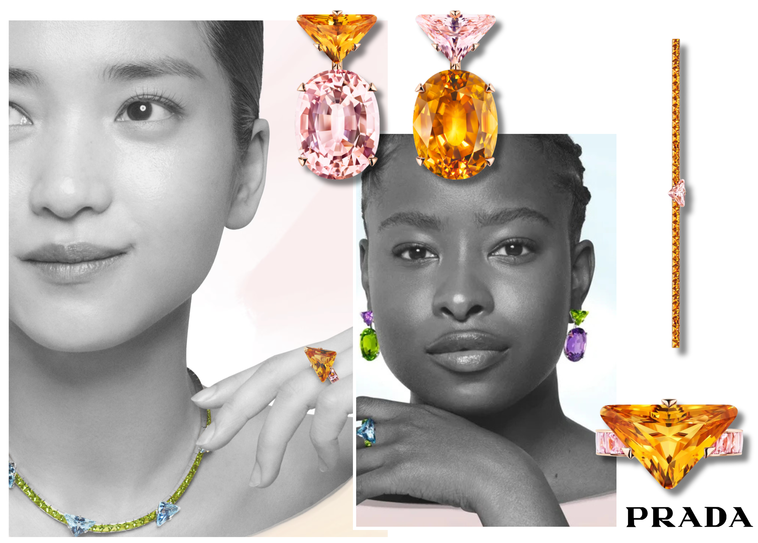 Prada’s Couleur Vivante collection - images courtesy of Prada