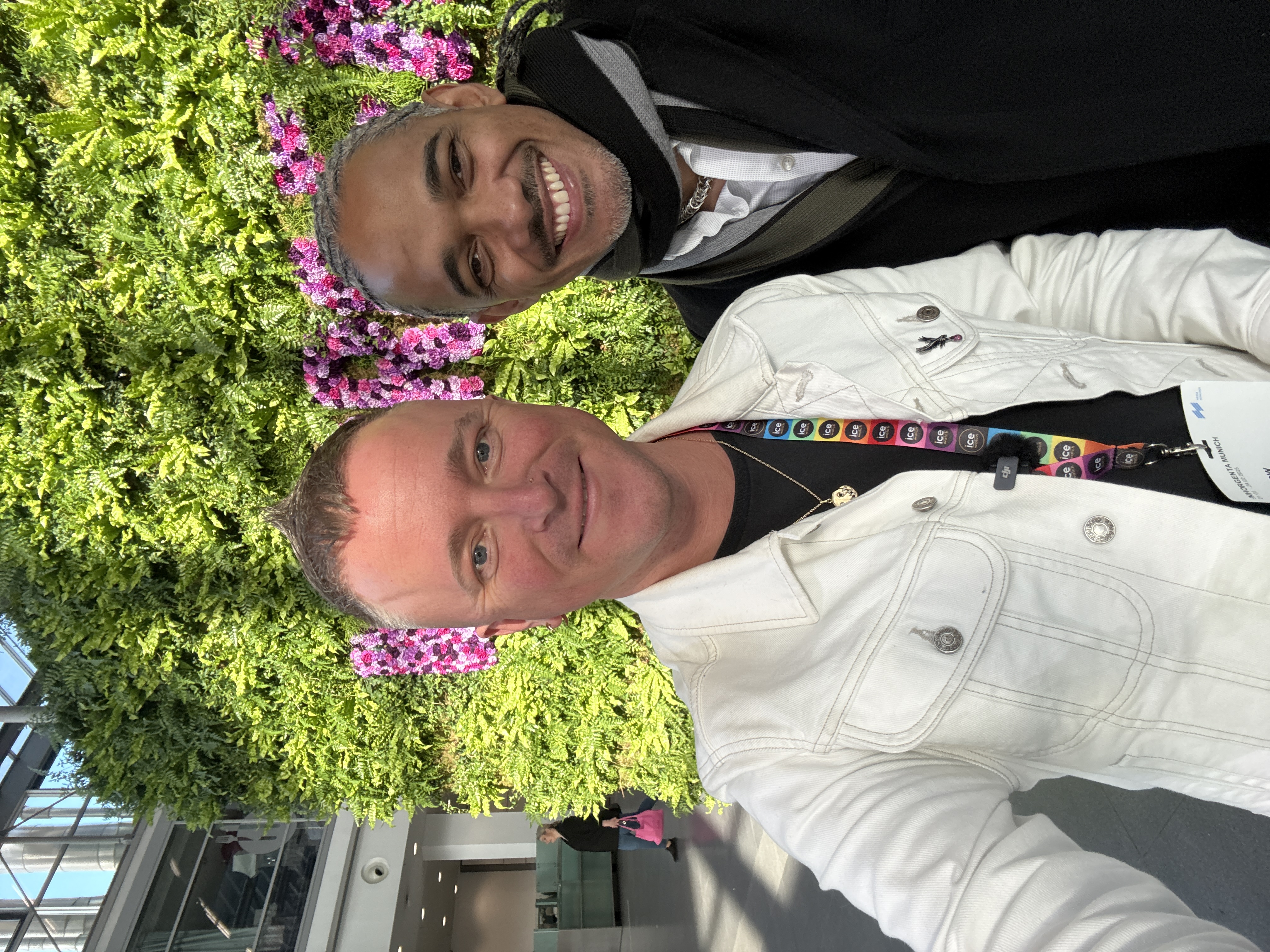 Darren and The Jewels Club founder at Inhorgenta Munich