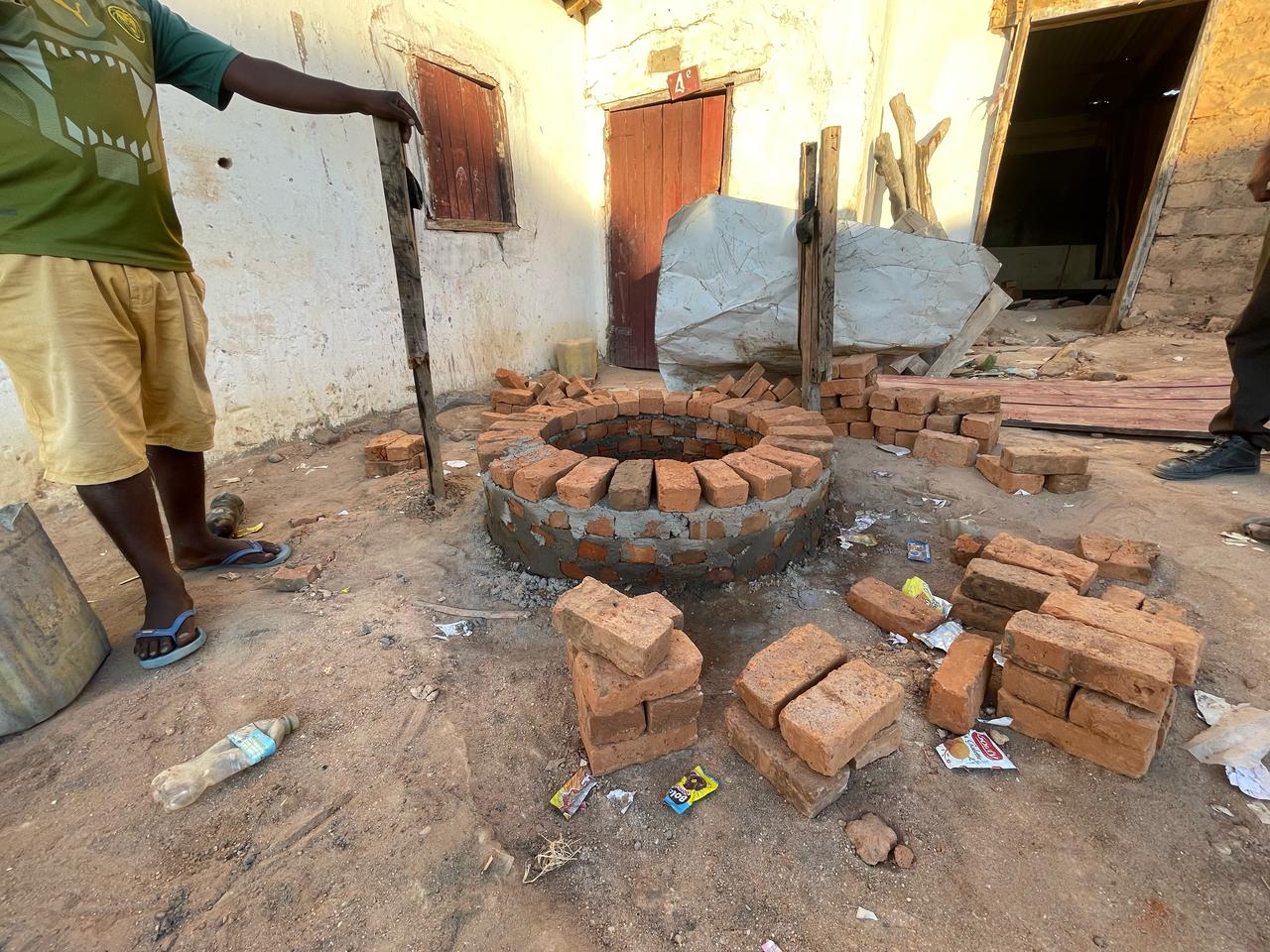 Laying the foundations of clean water access: The early stages of well construction in Ambalafary, Madagascar