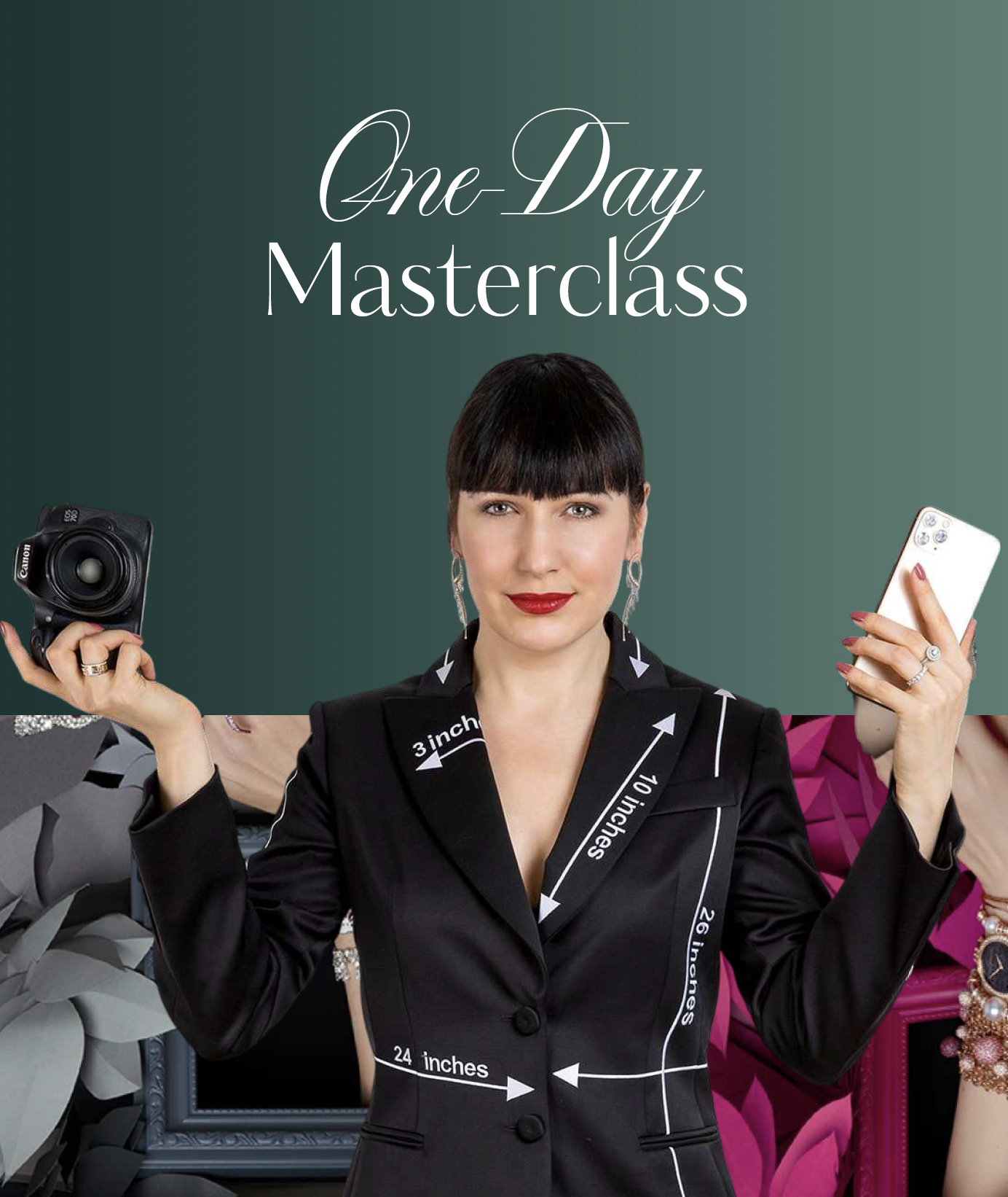 Katerina Perez leads her One-Day Masterclass in London this July — empowering jewellers to take control behind the lens and on screen