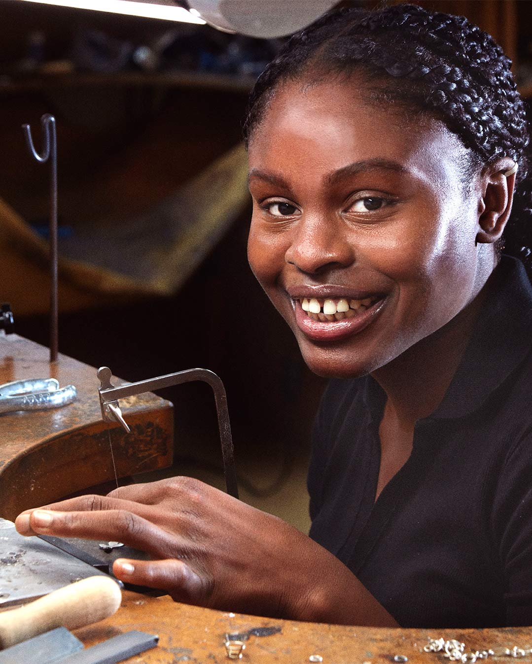 Future-Proofing British Craftsmanship - Jessica in the workshop