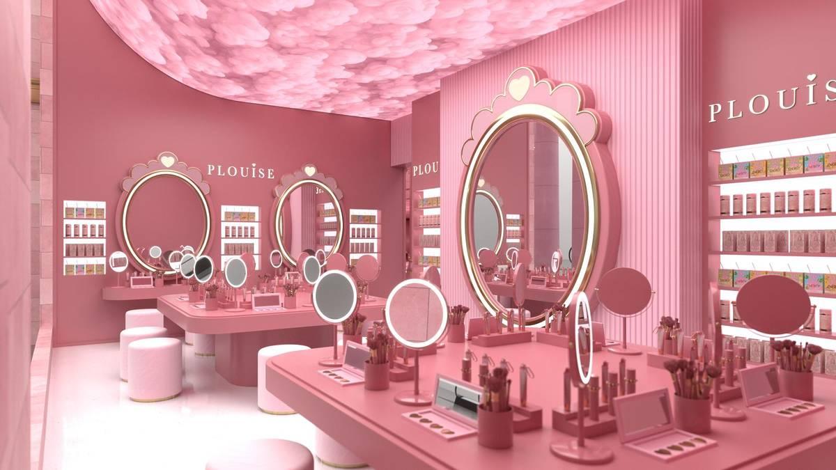 Interior of the new P.Louise flagship store at Trafford Palazzo, Manchester, where the Inverness Professional Ear Piercing System will be available.